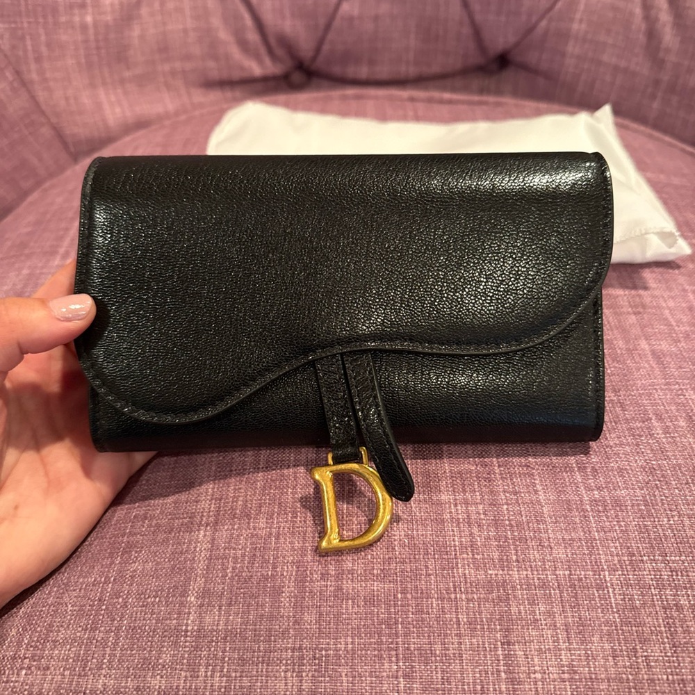 Dior Saddle Wallet
